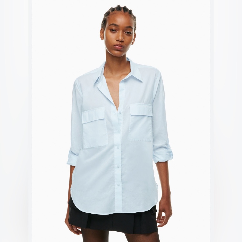 Babaton Sky Blue Shirt